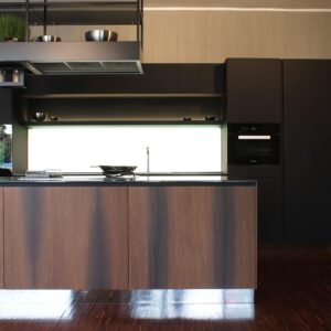 Cucina in Fenix Nero