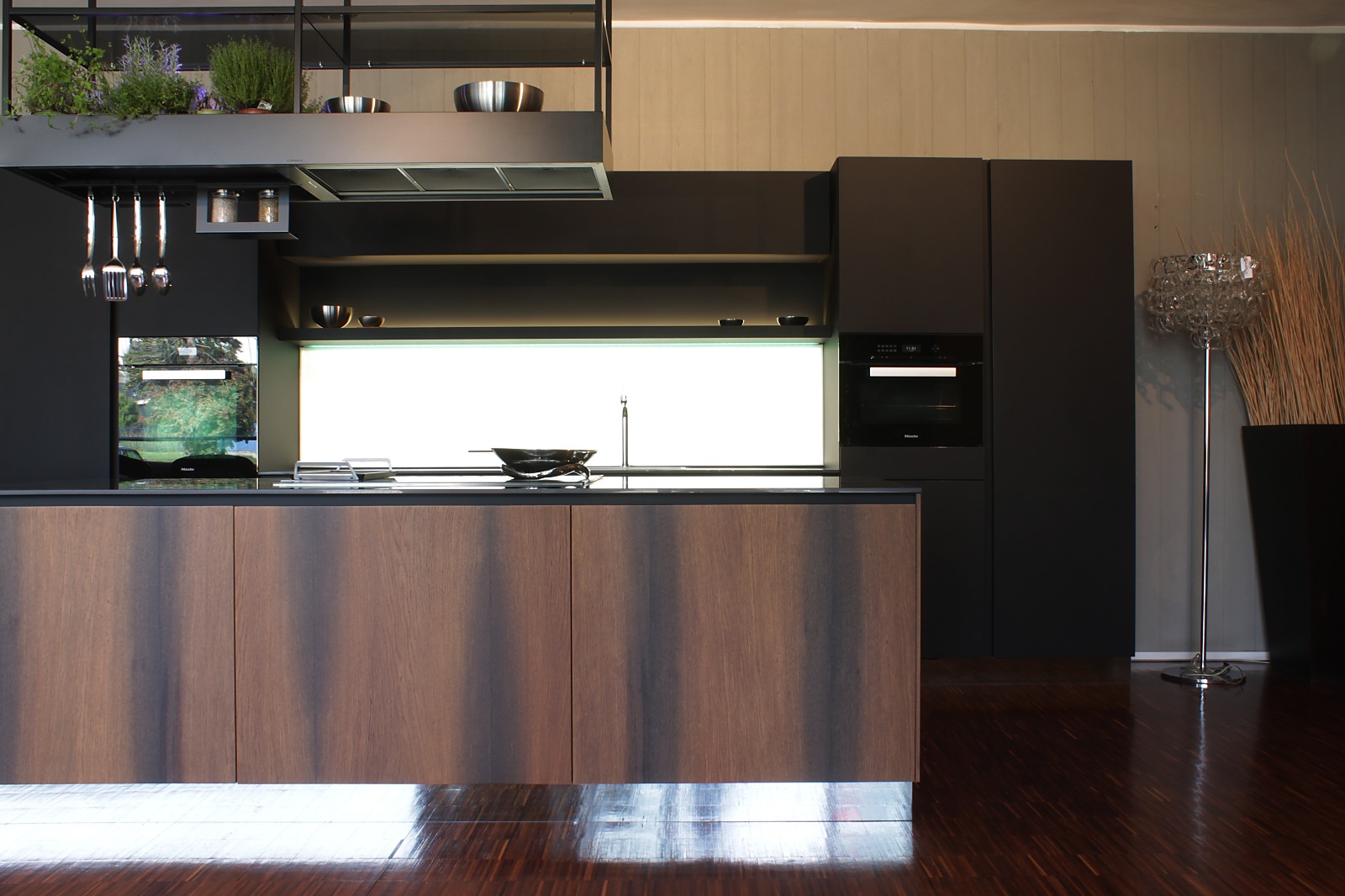 Cucina in Fenix Nero